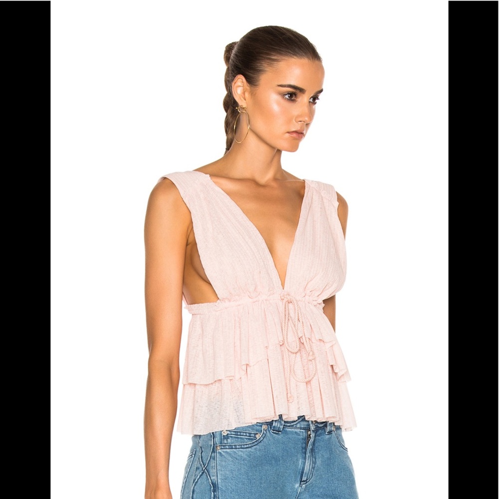 NWT See By Chloe Ruffle Top - Picture 7 of 8
